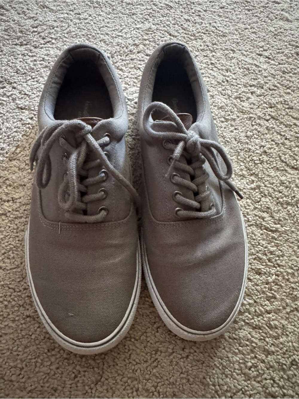 Men's Casual Canvas Lace-Up Sneakers
